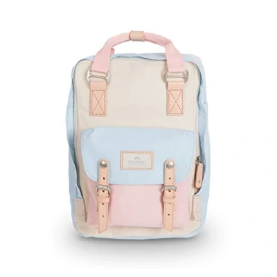 Image of Doughnut Macaroon Backpack Unisex Rucksack, Size: ONE, Cream/iceberg/sakura