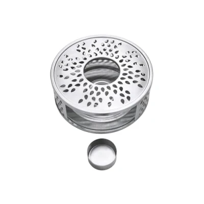 Image of Creano Tea Pot Warmer Made of Stainless Steel with Light Holder Warmer, Coffee Stable Does Not Rattle Suitable for All Teapots