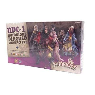 Image of Zombicide Black Plague: N.P.C. #1 Asmodee Board Game Miniatures