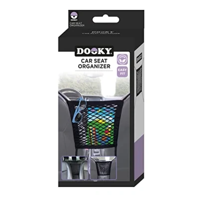 Image of Dooky Car Seat Organiser, Caddy, Storage for Children, Flexible Cars, Universal Fit