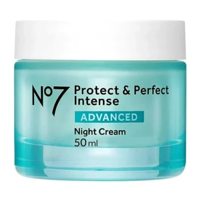 Image of No7 Protect &amp; Perfect Advanced NIGHT Cream NEW COMPLEX 50ml (pack of 1)