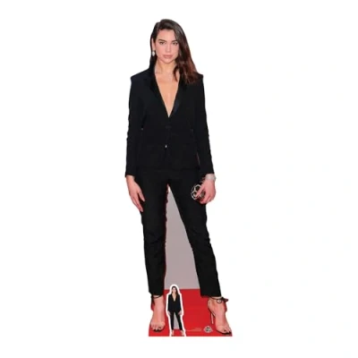 Image of Star Cutouts Ltd CS716 Lifesize cardboard Cut Out with Free Mini of Dua Lipa, Cardboard, Multi Colour, 175 x 59 cm