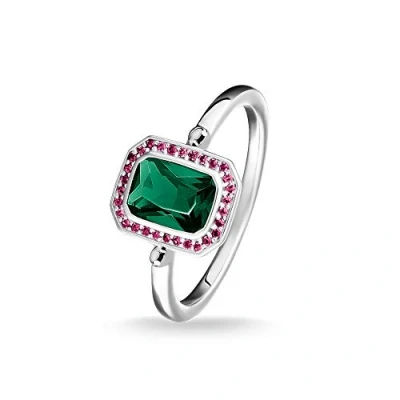 Image of Thomas Sabo Women Silver Ring Tr2264 348 7 56