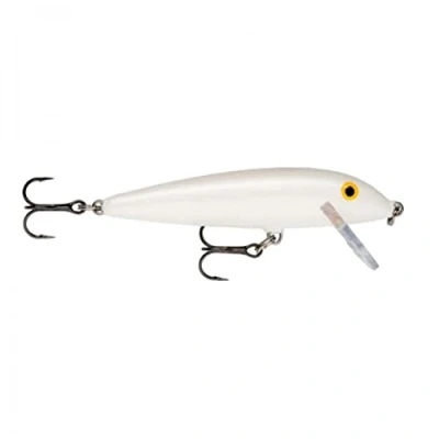 Image of Rapala CountDown Lure with Two No. 10 Hooks, 0.9 1.8 m Swimming Depth, 5 cm Size, Pearl UV
