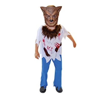 Image of (PKT) (996237) Child Werewolf Boy Costume (9 11yr)