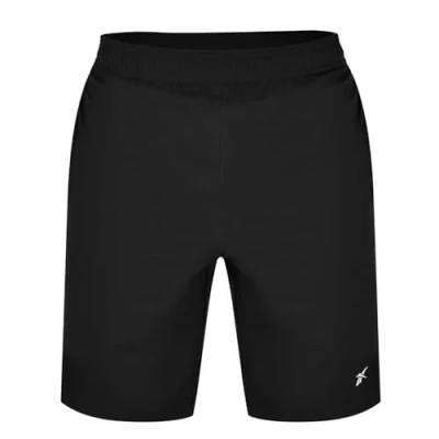 Image of Reebok Men&#039;s Workout Ready Woven Shorts, Night Black, XS UK