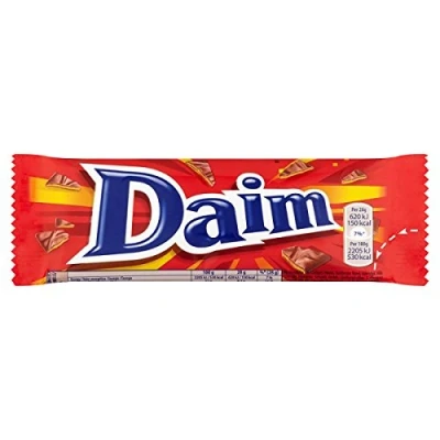 Image of Daim (Dime) Chocolate Bar 18 x 28gm