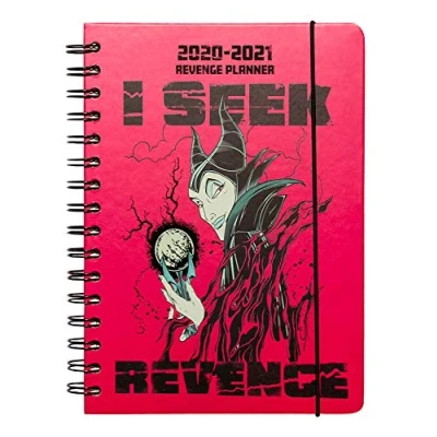 Image of Erik Disney Villians Academic Diary 2020 2021 A5 Week to View, Mid Year 12 Months
