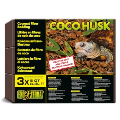 Image of Exo Terra Coco Husk Brick : 3 x 7 L Pack Size