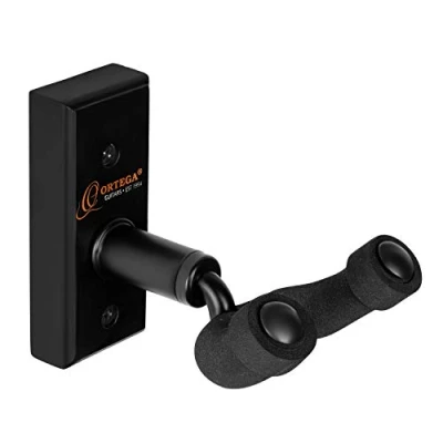 Image of Ortega Guitars Ukulele Hanger Accessories Wall Mount for Wood, Black (OUH 1)