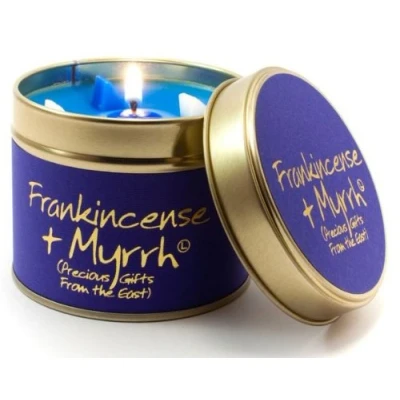 Image of Lily Flame Scented Candle in a Presentation Tin Frankincense &amp; Myrrh