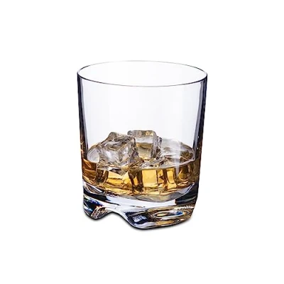 Image of Strahl Vivaldi Polycarbonate Double Old Fashioned Tumbler 12oz / 355ml Single Rocks Glasses