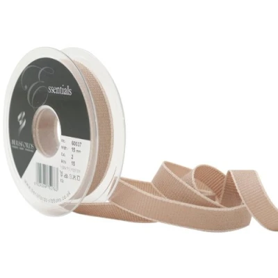 Image of Berisfords 15 mm Hopsack Ribbon, Ivory