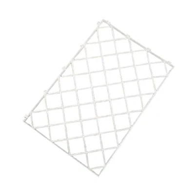 Image of drinkstuff Glass Stacking Mats White Pack of 40 Shelf Liner, Bar Mats, Ventilation Ideal for Home Bars &amp; Pubs