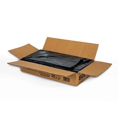 Image of Black Refuse Sacks Bin Bags, Extra Heavy Duty, 20kg, CHSA Certified, 18x29x38 cm, 200 Bags