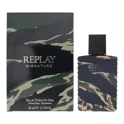 Image of Replay Signature For Man Eau De Toilette 50ml