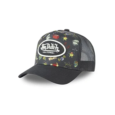 Image of Men&#039;s &amp; Women&#039;s Adjustable Cap, Trucker Relaxed Fit, No Deformation and Athletic, Black, One size