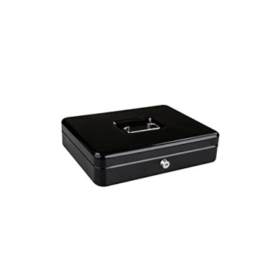Image of ALCO Albert 843 11 Cash Box 310 x 225 75 mm Black