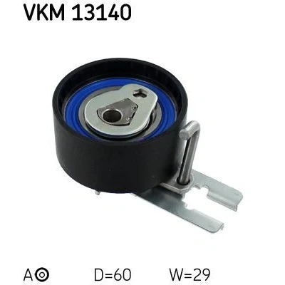 Image of SU00100543 Tensioner Pulley, timing belt SKF VKM 13140 FORD: FIESTA 6, Focus 2, 5, PEUGEOT: Expert II Tepee, Partner I Van, 3008