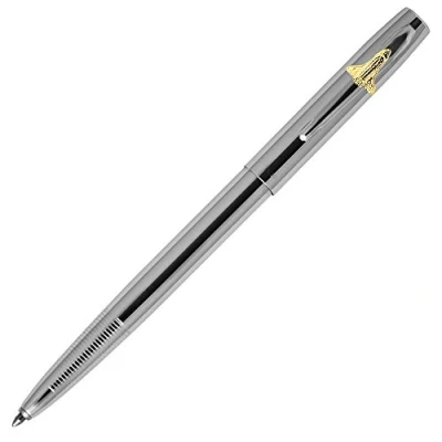 Image of Fisher Space Pen Chrome Cap O Matic with Shuttle Emblem (M4CSH)