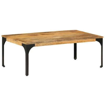 Image of vidaXL Coffee Table 100x55x35 cm Solid Wood Mango