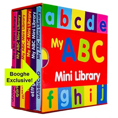Image of Preschool My ABC Mini Library Set Of 6 Learn The Alphabet Books