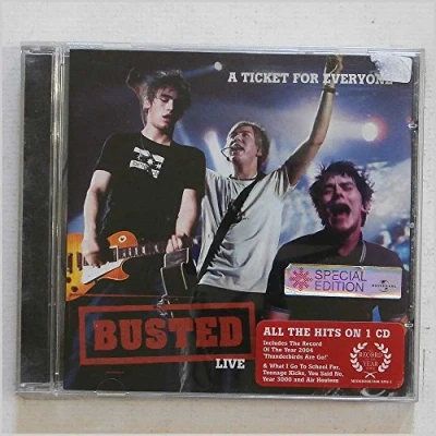 Image of Busted Live: A Ticket For Everyone 2004 UK CD album MCD60096