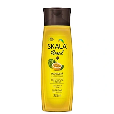 Image of Nourishes &amp; Strengthens Hair Maracuyá E Oleo de Patauá Shampoo Skala 325ml Passion Fruit Oil Formula