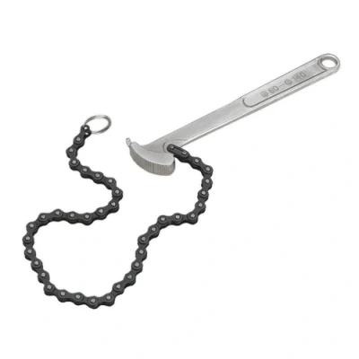 Image of Sealey Oil Filter Chain Wrench Ø60 140mm Capacity