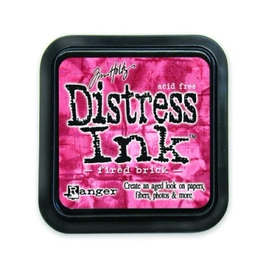 Image of Ranger Tim Holtz Distress Pad, Fired Brick, Red