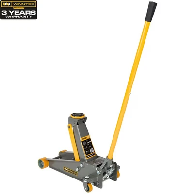 Image of SIP WINNTEC® 3 Ton Hydraulic Trolley Jack with 2 Speed Lowering &amp; Turbo Lift, 120mm to 450mm Lifting Height