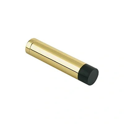 Image of Zoo Hardware ZAB08 70mm Cylinder Solid Projection Door Stop Rubber Tipped WITHOUT Rose/Backplate