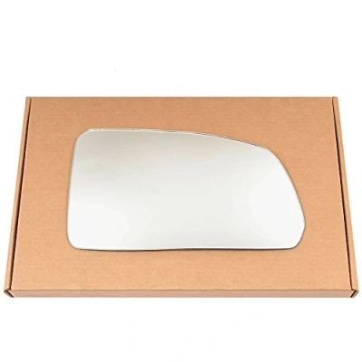 Image of Less4spares Wing Mirror Glass Right Compatible with Kia Rio 2005 2009 STICK ON Driver Off Side Convex