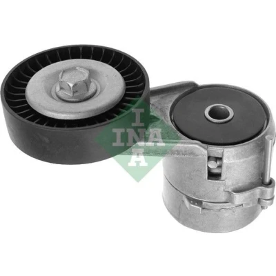 Image of 1340555, 90571758 Tensioner Lever, v ribbed belt INA 534 0115 20 76mm 22mm VAUXHALL: Zafira Mk1, Astra Mk5, COMBO Mk2, OPEL: Meriva A