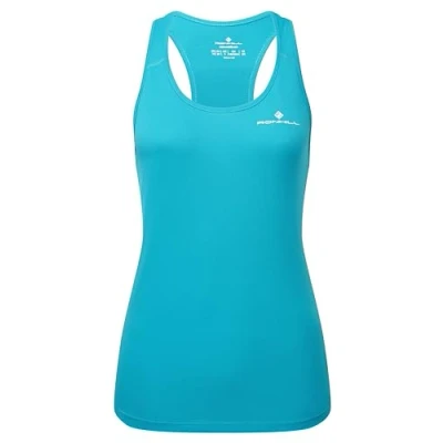 Image of Ronhill Running, Wmn&#039;s Core Vest, Azure/Bright White, Size 10