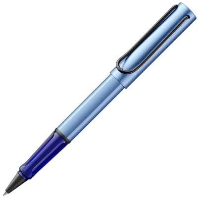 Image of Lamy AL star Lightweight Rollerball Pen 3E1 Aluminium in Aquatic with Ergonomic Handle and Self Springing Metal Clip Includes Refill M 63
