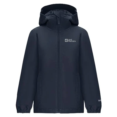 Image of Jack Wolfskin Waterproof jacket for kids, Size: 5 6y, Night blue
