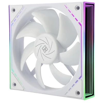 Image of Thermalright TL M12W CPU Fan 120mm Case Cooler ARGB, 4pin PWM Connector Silent Computer with S FDB Bearing,Desktop Cooling has Side ARGB Mirror Light Effect (TL M12W)