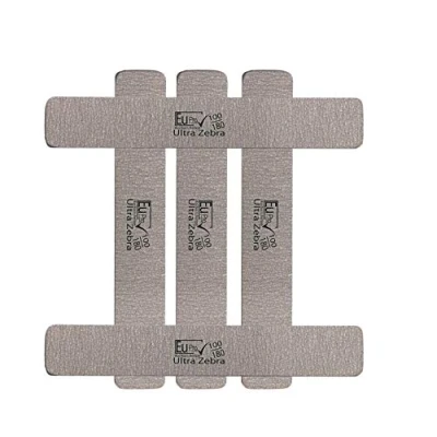 Image of Eu Pro Nail files Salon Quality emery boards high Made in Germany (Zebra Grey)