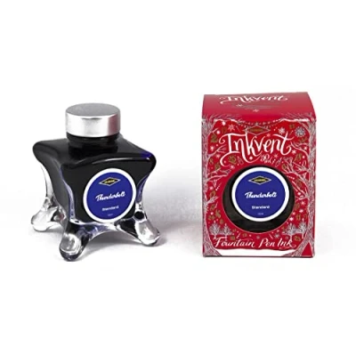 Image of Diamine Thunderbolt Red Inkvender Ink Glass 50 mlaa