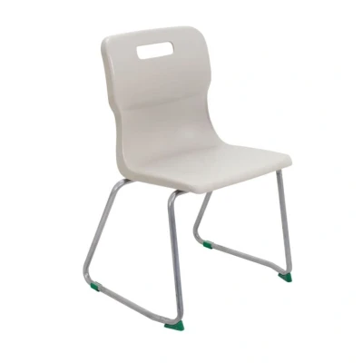 Image of Titan Skid Base Chair Size 5 430mm Seat Height Grey T25 GR