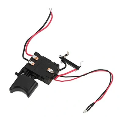 Image of Drill Switch,Drill Speed Control,Bit Switch,7.2 V 24 Lithium Battery Cordless Control,Trigger Switch With Small Light,for Electric Hand Power Tools