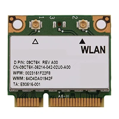 Image of Richer R Mini WIFI Card, 2.4G + 5G Dual Band PCI E Wireless Card with Transmission Rate up to 300Mbps for Intel 6250 WiMax DELL/Asus/ Toshiba