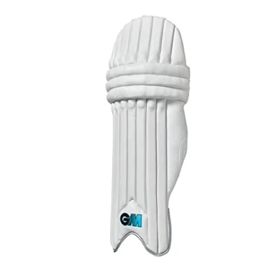 Image of Gunn &amp; Moore Gm Cricket Batting Leg Pads/Guards, Diamond, Blue, Junior Right Handed, 1 Pair, 50262317