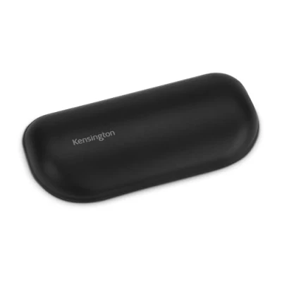 Image of Kensington K52802WW ErgoSoft Wrist Rest Support for Standard Mouse, Home Office, Grey ergonomic support, Durable and easy to clean surface use with MacBook, iMac,Desktop, Trackballs,Black