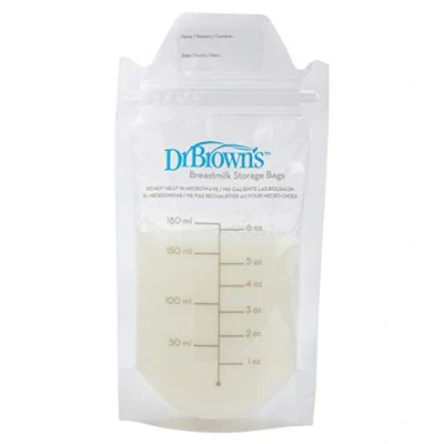 Image of Dr. Brown&#039;s Breastmilk Storage Bag, 50 Count