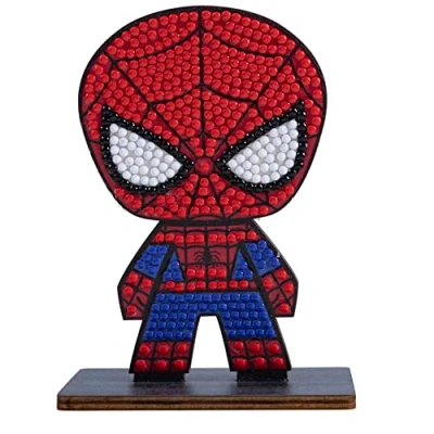 Image of CRYSTAL ART Marvel Spider Man Diamond Figure Kit