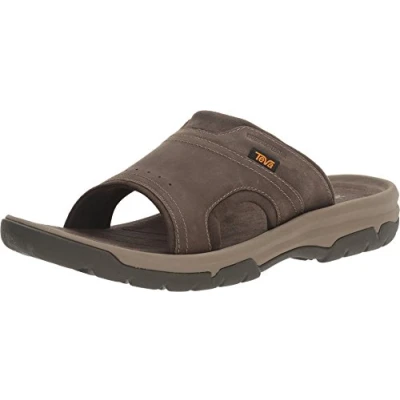 Image of Teva Men&#039;s Langdon Slide Sandal, Walnut, 11 UK