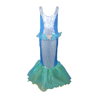 Image of HENBRANDT Fancy Dress Child Mermaid for Girls (Large 10 12 Years)