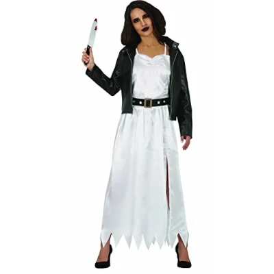 Image of FIESTAS GUIRCA Doll Bride Halloween Fancy Dress Costume Lady Size 10 12